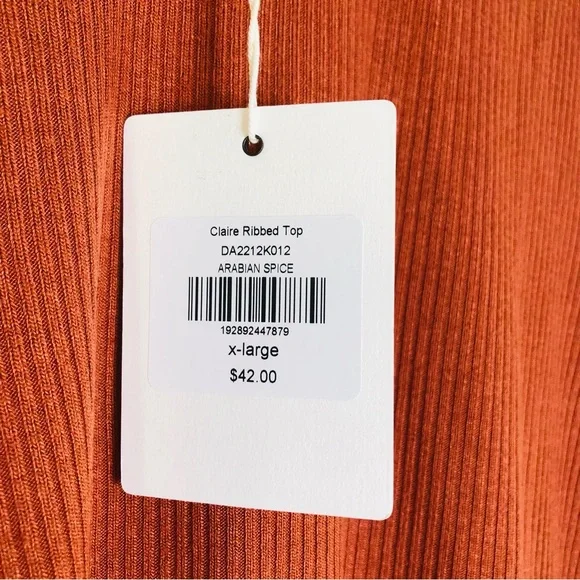 NWT Downeast Claire Ribbed Top - Picture 10 of 13